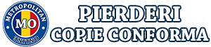 pierdere copie conforma monitorul oficial
